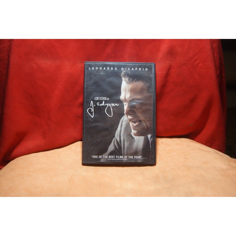 J. Edgar DVD Leornardo Di Carprio Ultimate Self Portray of Hoover FBI Drama